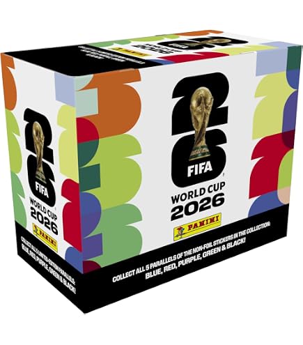 Amazon.com: PANINI FIFA WORLD CUP QATAR 2022 STICKER BOX (50 packs